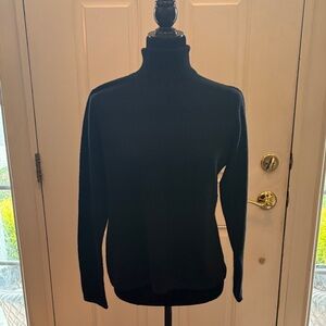 Charter Club Black Cashmere Turtleneck Sweater